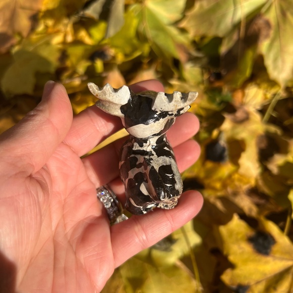 Picture (1) Jasper moose carving | crystal - Picture 4 of 14